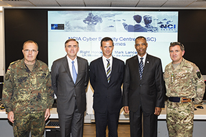 UK visit to NCI Agency Cyber Security Centre